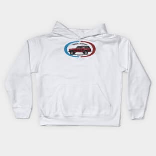 Merica Motors - Distressed for Lights Kids Hoodie